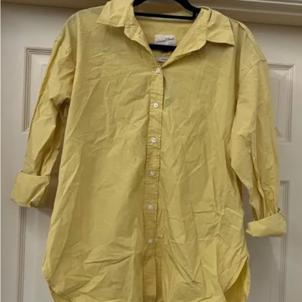Universal Thread Yellow Blouse - Picture 4 of 5